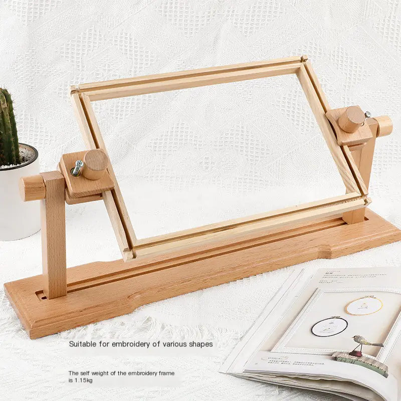 Adjustable Beechwood Cross Stitch Embroidery Frame