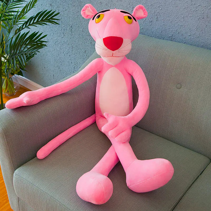 Pink Leopard Plush Toy and Tigger Doll Collection