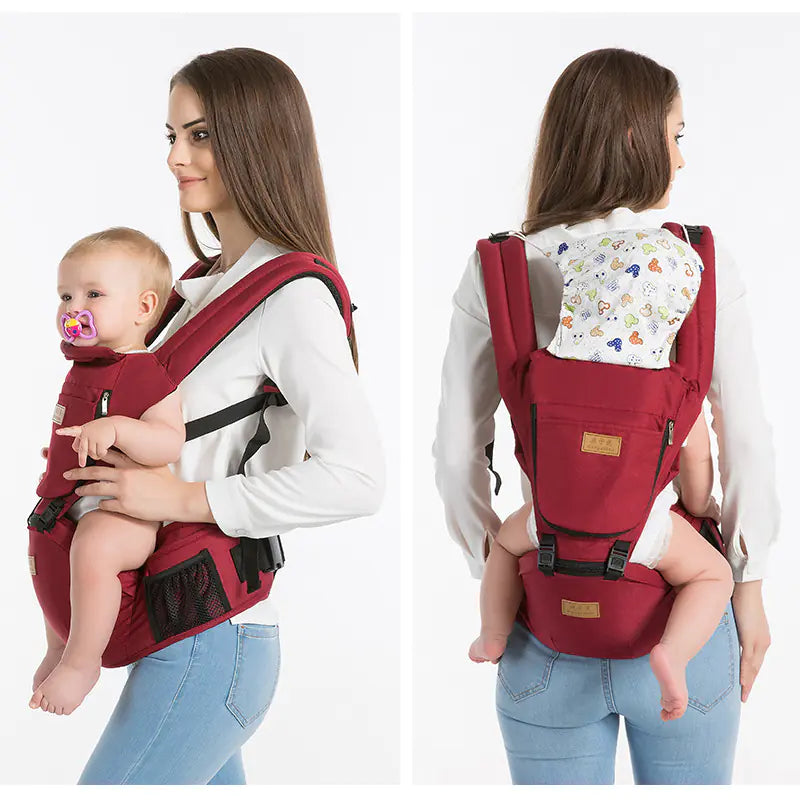 Breathable Baby Carrier Waist Stool - All-Season Use