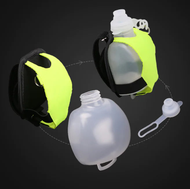 Portable Silicone Water Bottle - Durable and Foldable