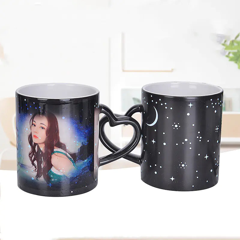 Custom Ceramic Mug - Creative Color Changing Gift