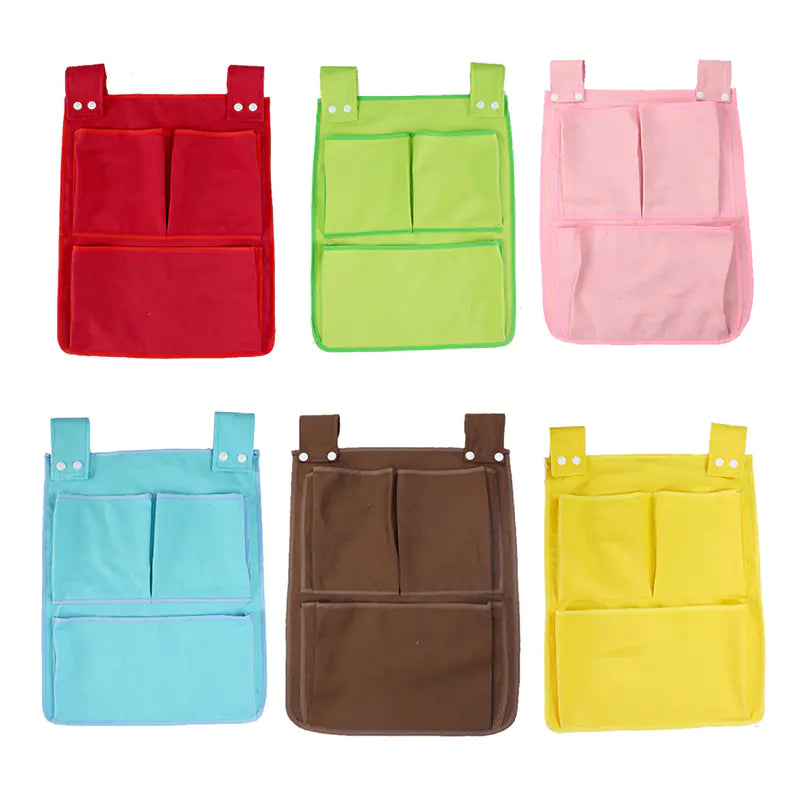 Layered Baby Bed Hanging Bag with Multi Compartments