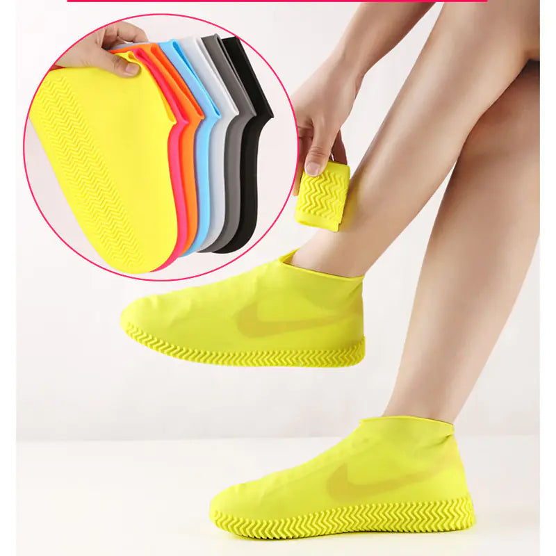 Silicone Waterproof Shoe Covers for Rainy Days