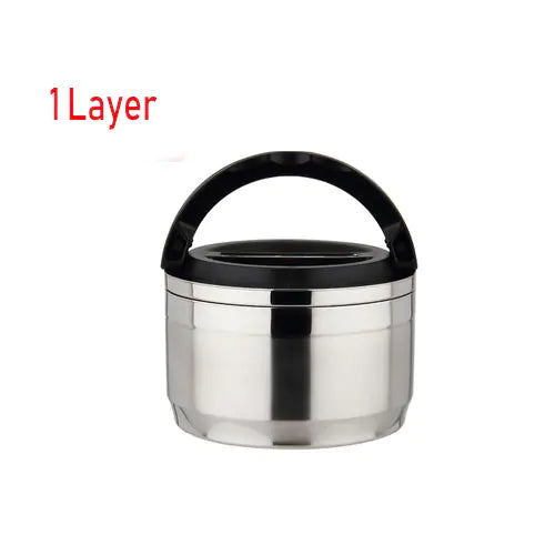 304 Stainless Steel Multi-Layer Lunch Box for Adults