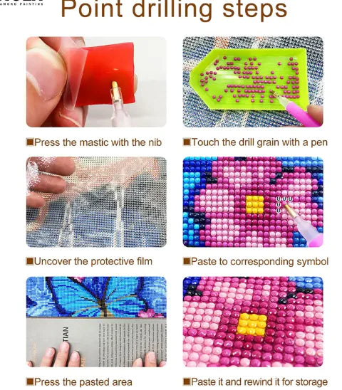 Diamond Mosaic Painting Kit - Pet Dog Design