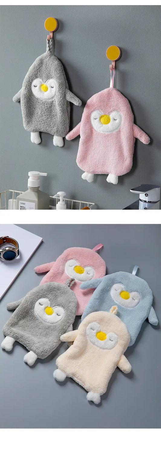 Cute Thick Absorbent Bath Towel - 1 Piece 11.02"×9.84"