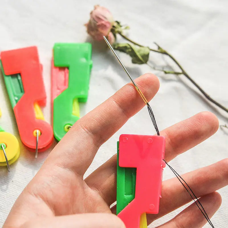 Automatic Needle Threader for Sewing and Embroidery