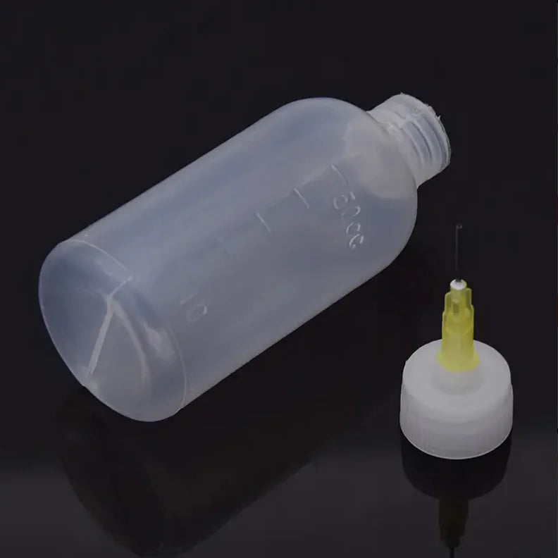 2pcs Needle Tip Glue Applicator Bottles for DIY Crafts
