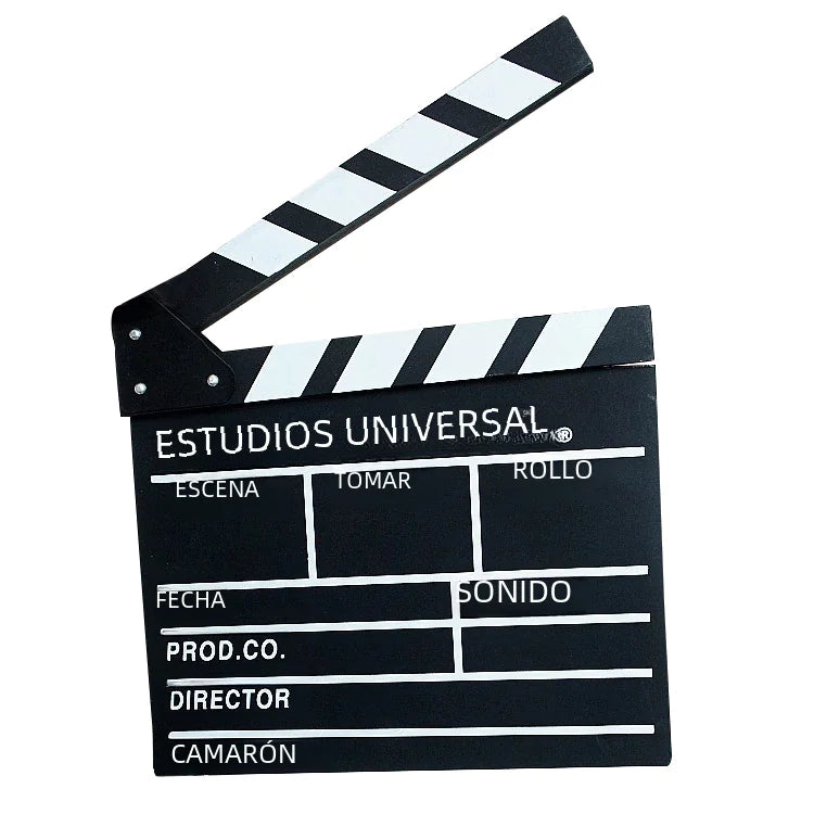Acrylic Wooden Director's Board for Filming and Photography