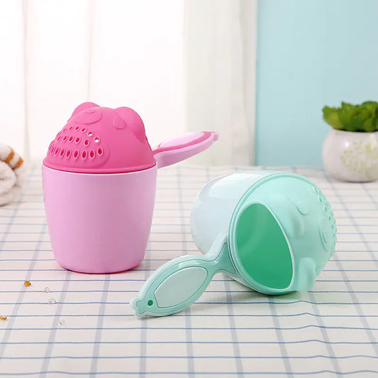 Cute Bear Toddler Shampoo Cap and Bath Tools Set