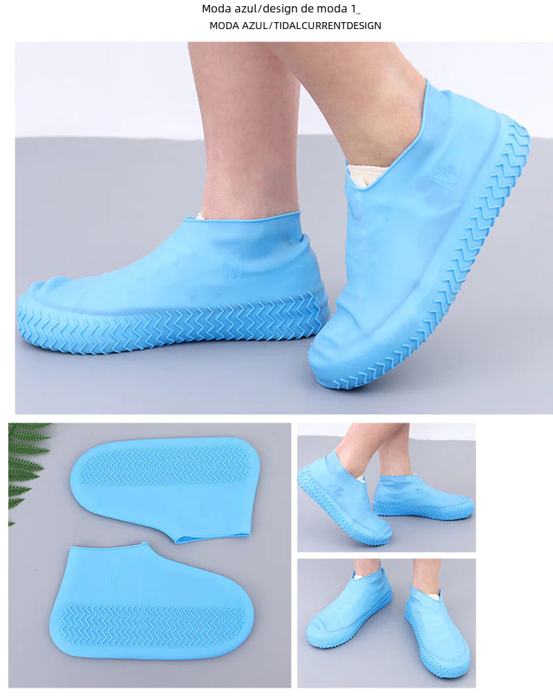 Silicone Waterproof Shoe Covers for Rainy Days