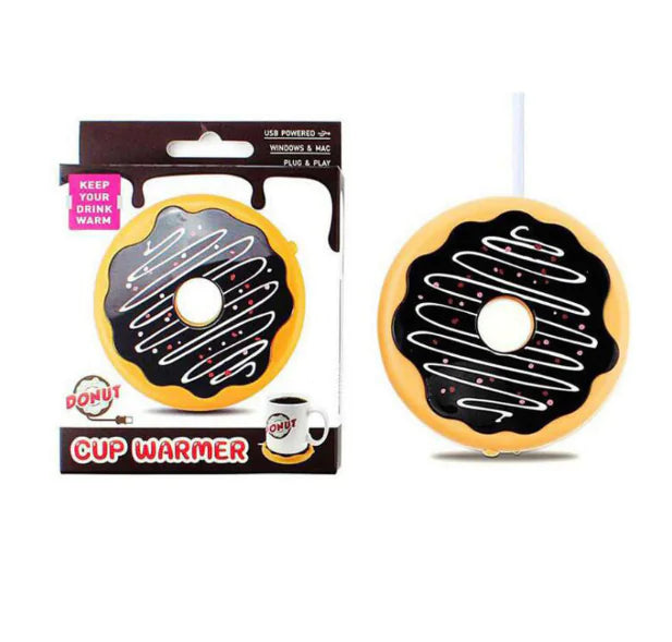 Creative USB Heated Coaster for Cups and Snacks