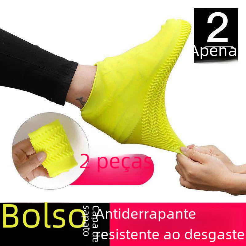 Silicone Waterproof Shoe Covers for Rainy Days