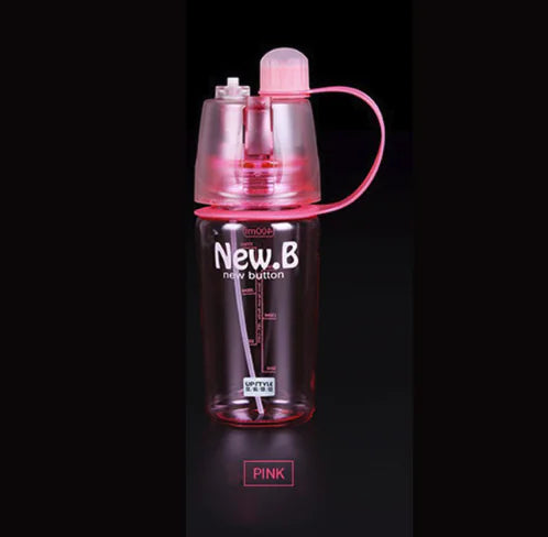 Portable Sports Plastic Spray Water Bottle for Outdoors