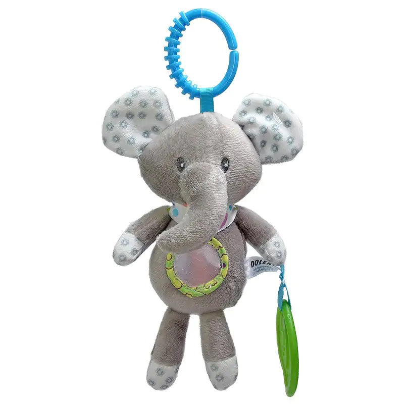 Plush Fabric Baby Bedside Pendant Rattle Toy Bell