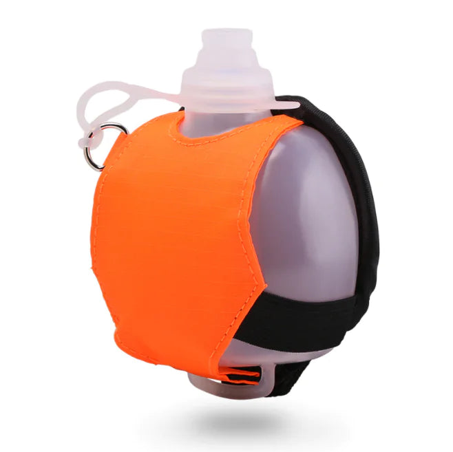 Portable Silicone Water Bottle - Durable and Foldable