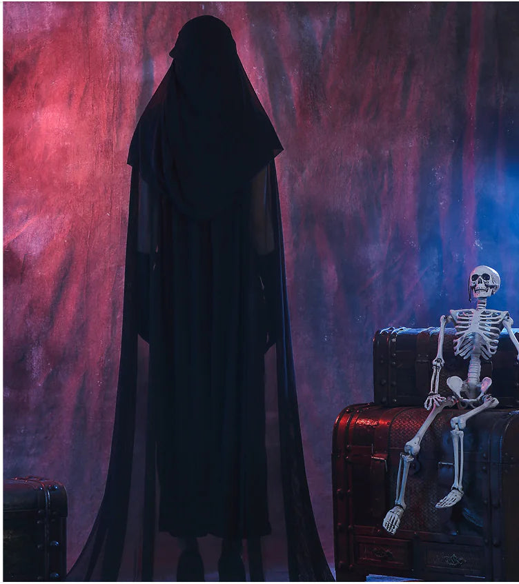 Witch Costume Robe for Halloween Cosplay Outfit