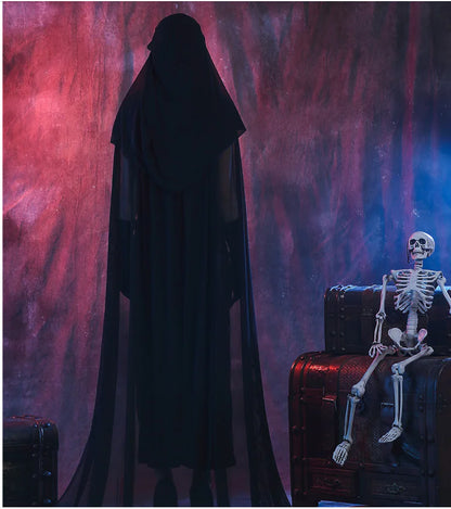 Witch Costume Robe for Halloween Cosplay Outfit