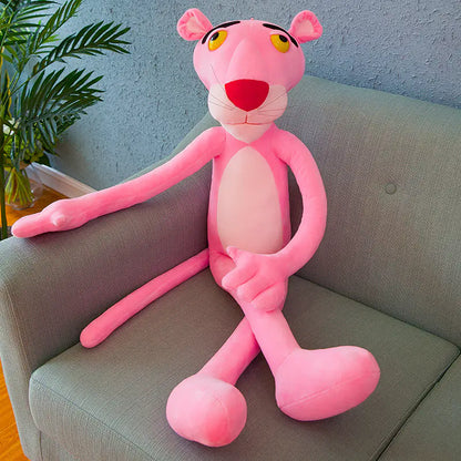 Pink Leopard Plush Toy and Tigger Doll Collection