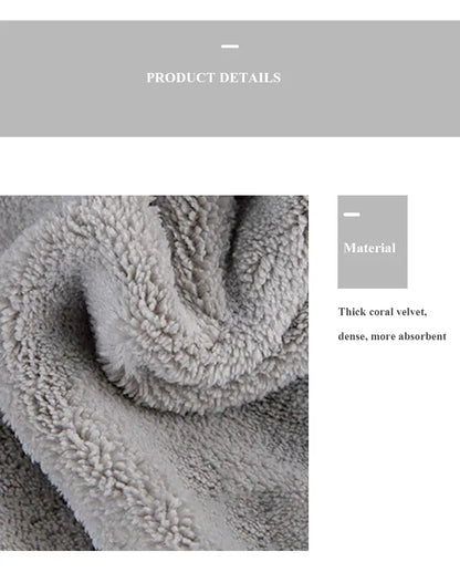Cute Thick Absorbent Bath Towel - 1 Piece 11.02"×9.84"