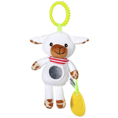 Plush Fabric Baby Bedside Pendant Rattle Toy Bell