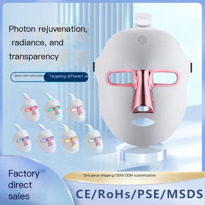LED Photon Skin Rejuvenation Device for Home Use
