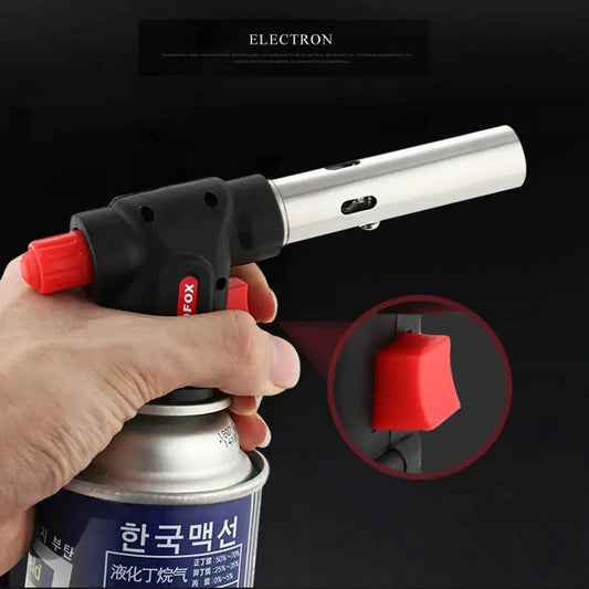 Gas Cassette Fire Gun for Outdoor BBQ and Picnics