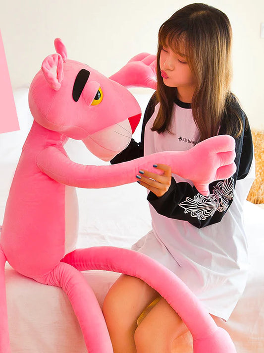 Pink Leopard Plush Toy and Tigger Doll Collection
