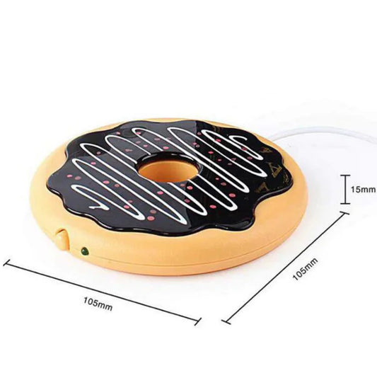 Creative USB Heated Coaster for Cups and Snacks