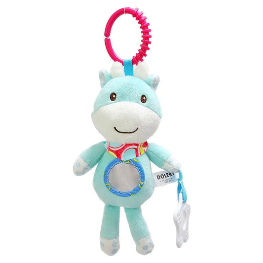Plush Fabric Baby Bedside Pendant Rattle Toy Bell