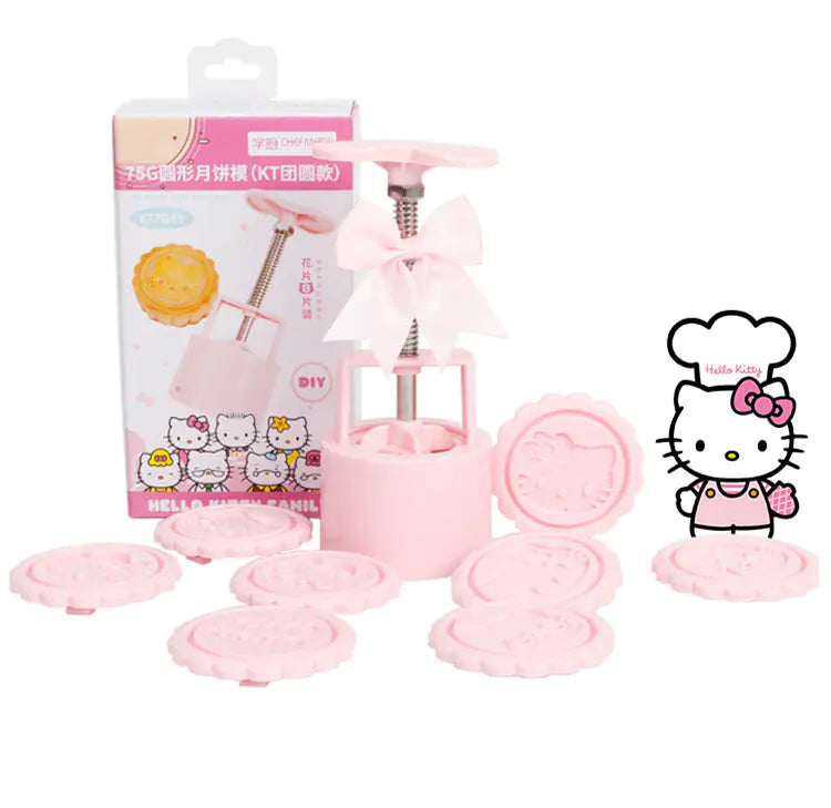KITTY Cooking Kit - Green Bean and Pumpkin Cake Molds