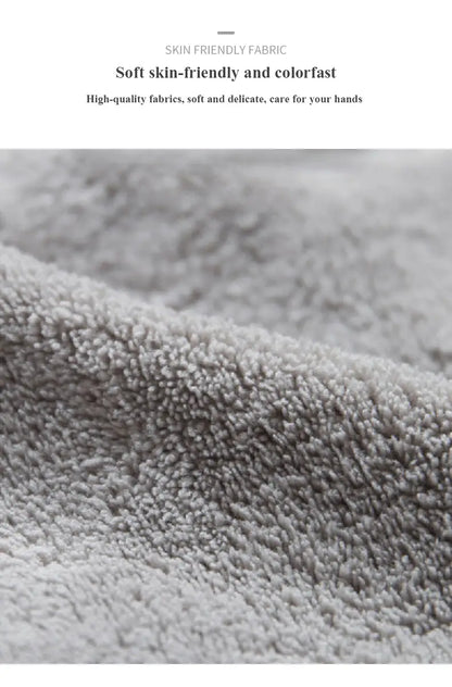Cute Thick Absorbent Bath Towel - 1 Piece 11.02"×9.84"