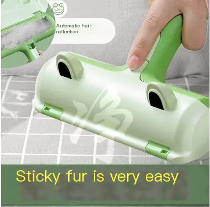 Pet Hair Remover Roller for Cats - Portable and Dual-Sided