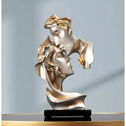 Lovely Kiss Symbolizes Affection and Connection