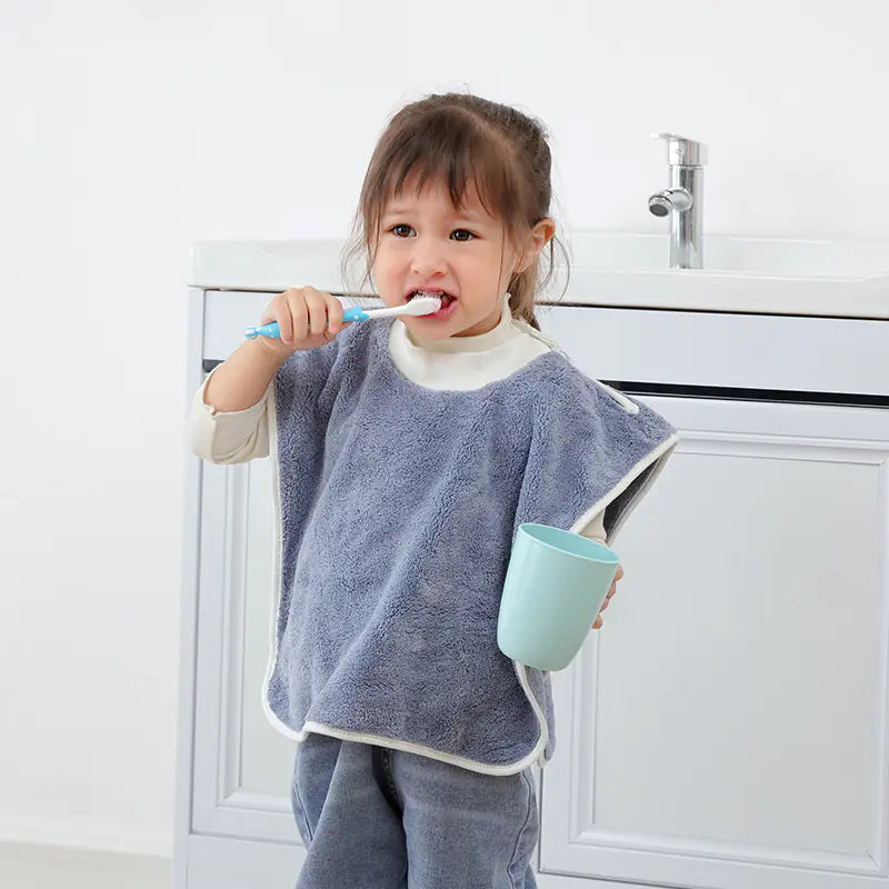 Waterproof Cover for Baby Brushing Mouthwash Towel