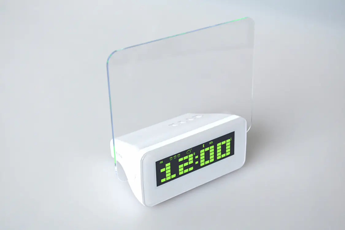 Creative Electronic Clock with Glow Message Board