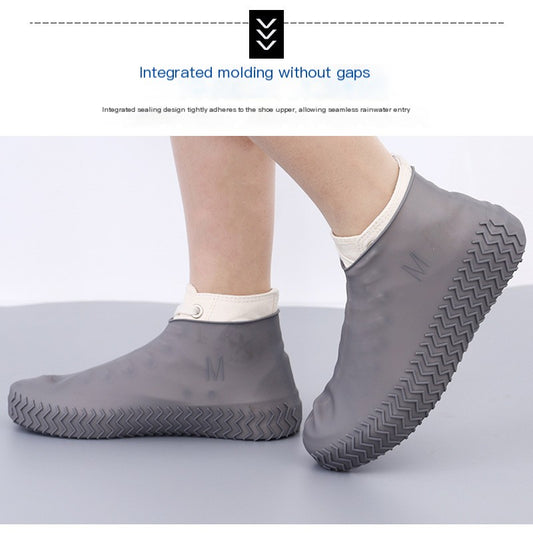 Silicone Waterproof Shoe Covers for Rainy Days