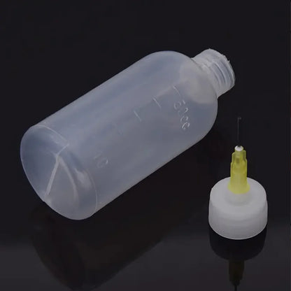 2pcs Needle Tip Glue Applicator Bottles for DIY Crafts