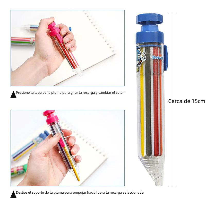 Multifunctional Twistable Crayons for Kids