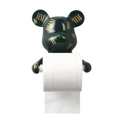 Creative Bear Paper Towel Holder for Kitchen and Bathroom