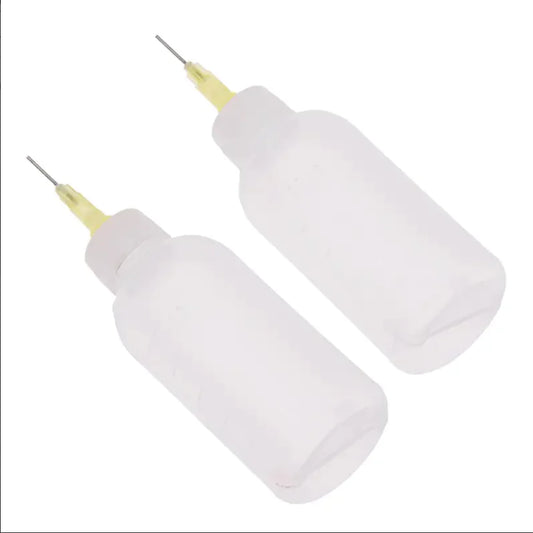 2pcs Needle Tip Glue Applicator Bottles for DIY Crafts