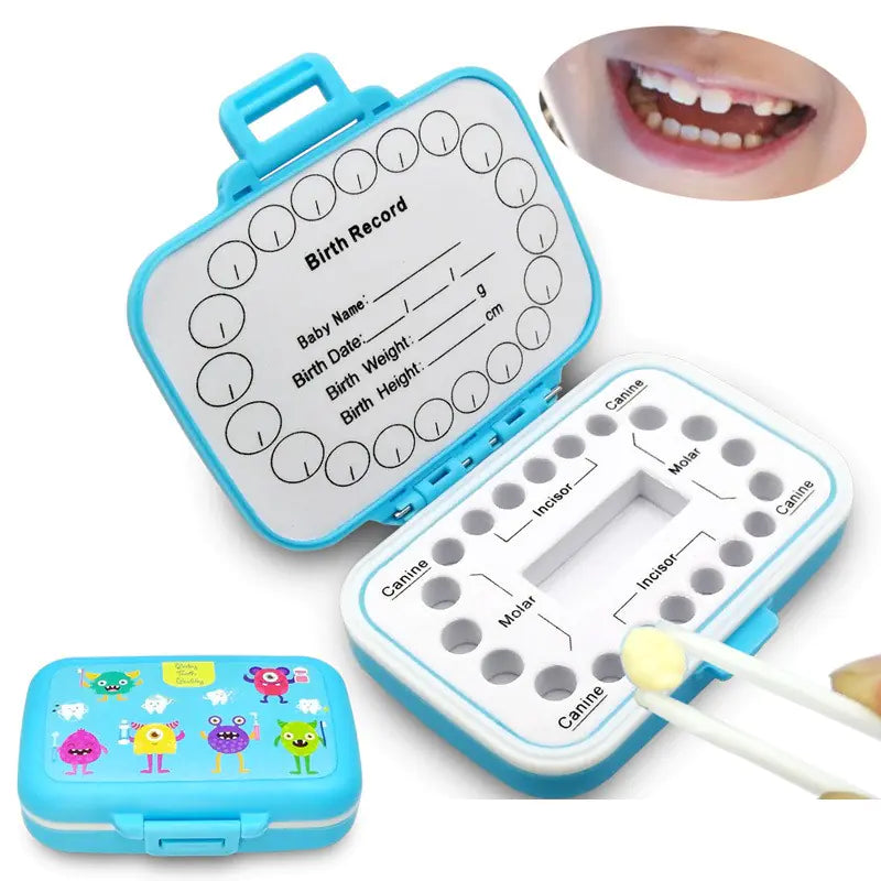 Children's Tooth Storage Box for Keepsakes and Fetal Hair
