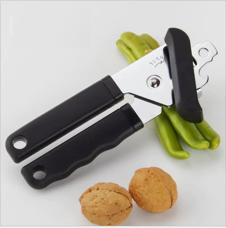 Stainless Steel Can Opener - Heavy Duty Bottle Opener