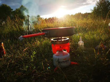 Teflon Coated Non-Stick Frying Pan for Outdoor Cooking