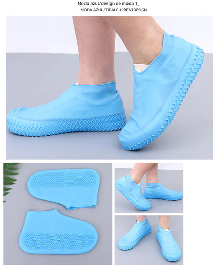 Silicone Waterproof Shoe Covers for Rainy Days