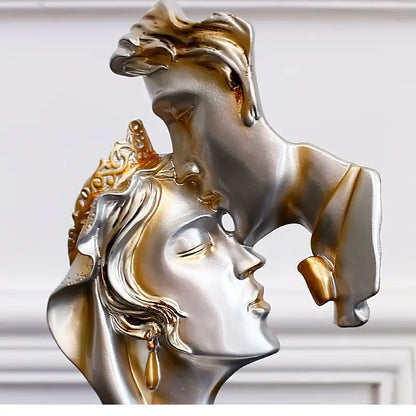 Lovely Kiss Symbolizes Affection and Connection