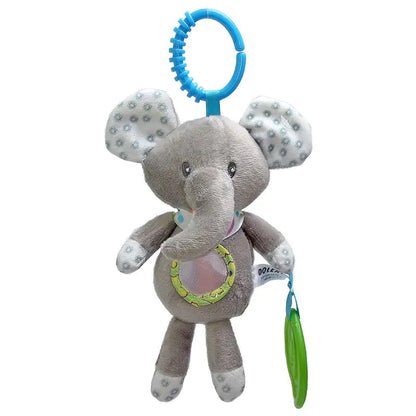 Plush Fabric Baby Bedside Pendant Rattle Toy Bell